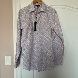Banana Republic slim dress shirt for man size M. Light purple color